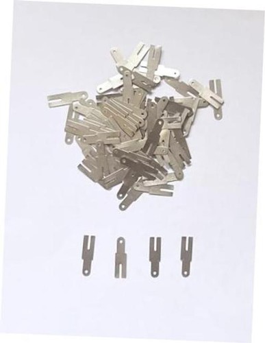 100pcs nickel plated steel - nickel,